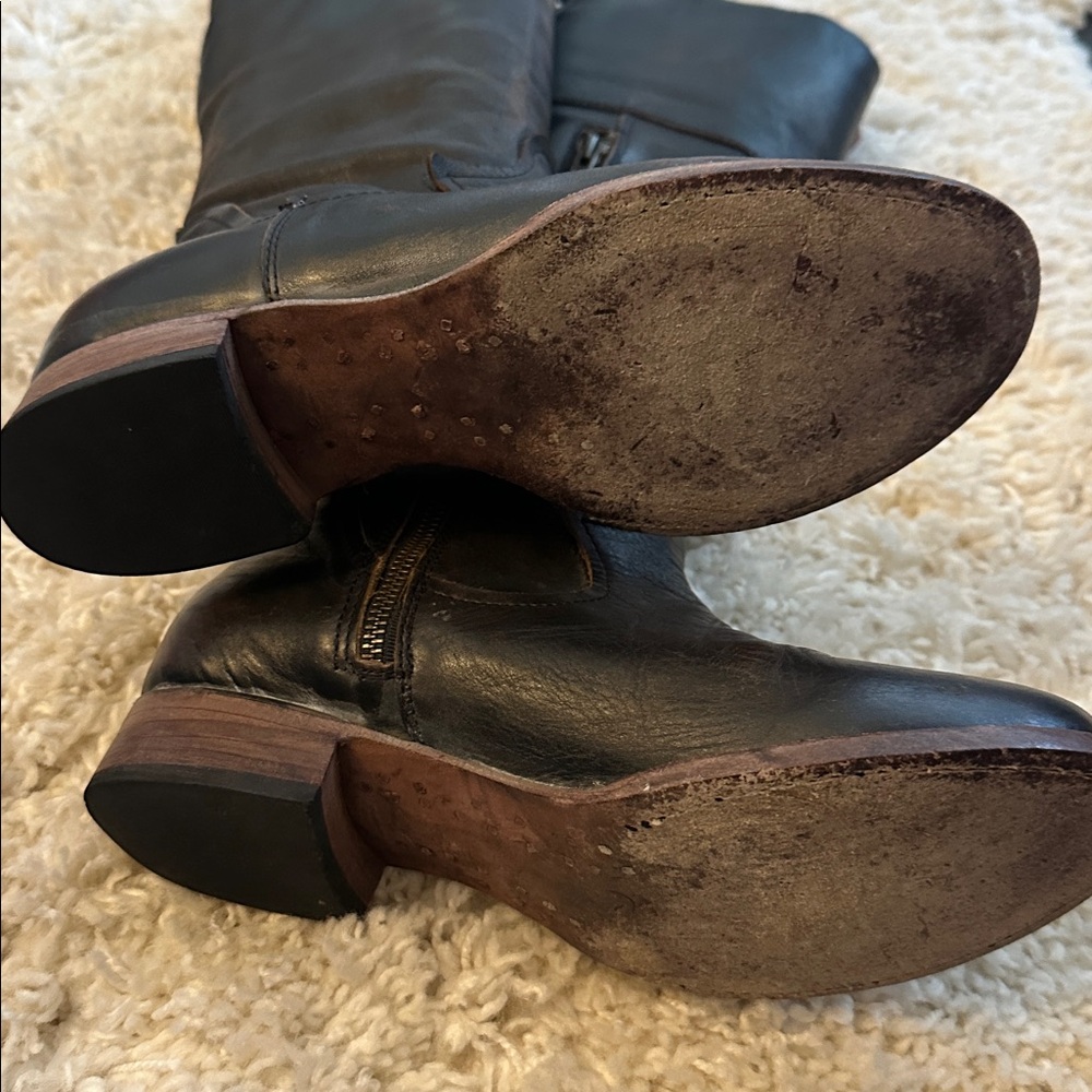 FREEBIRD CYN dark brown leather boots 9 - Picture 7 of 11